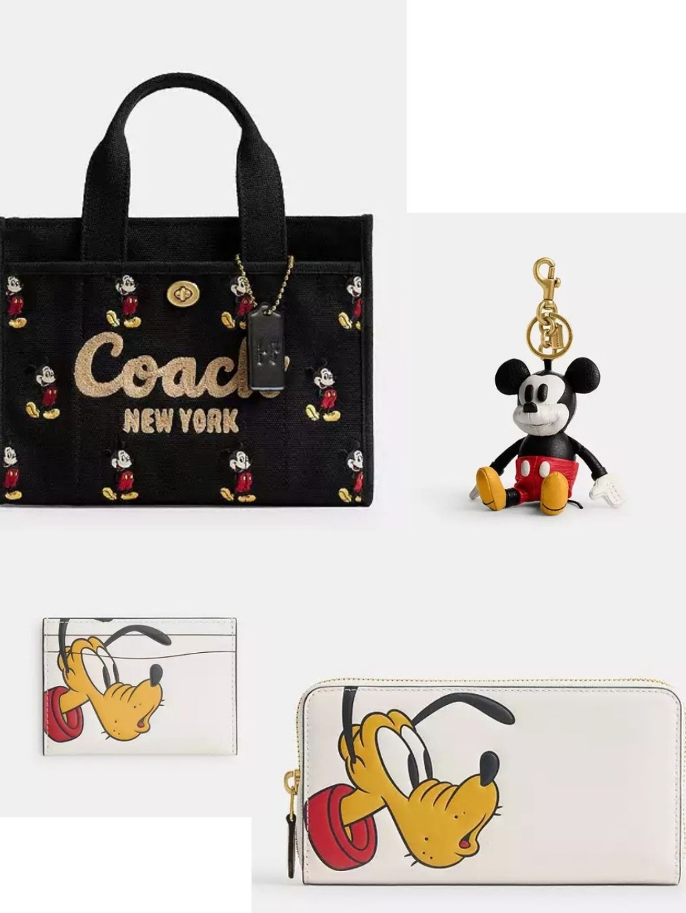 Coach X Disney Cargo Tote Bag 26 Bundle NWT